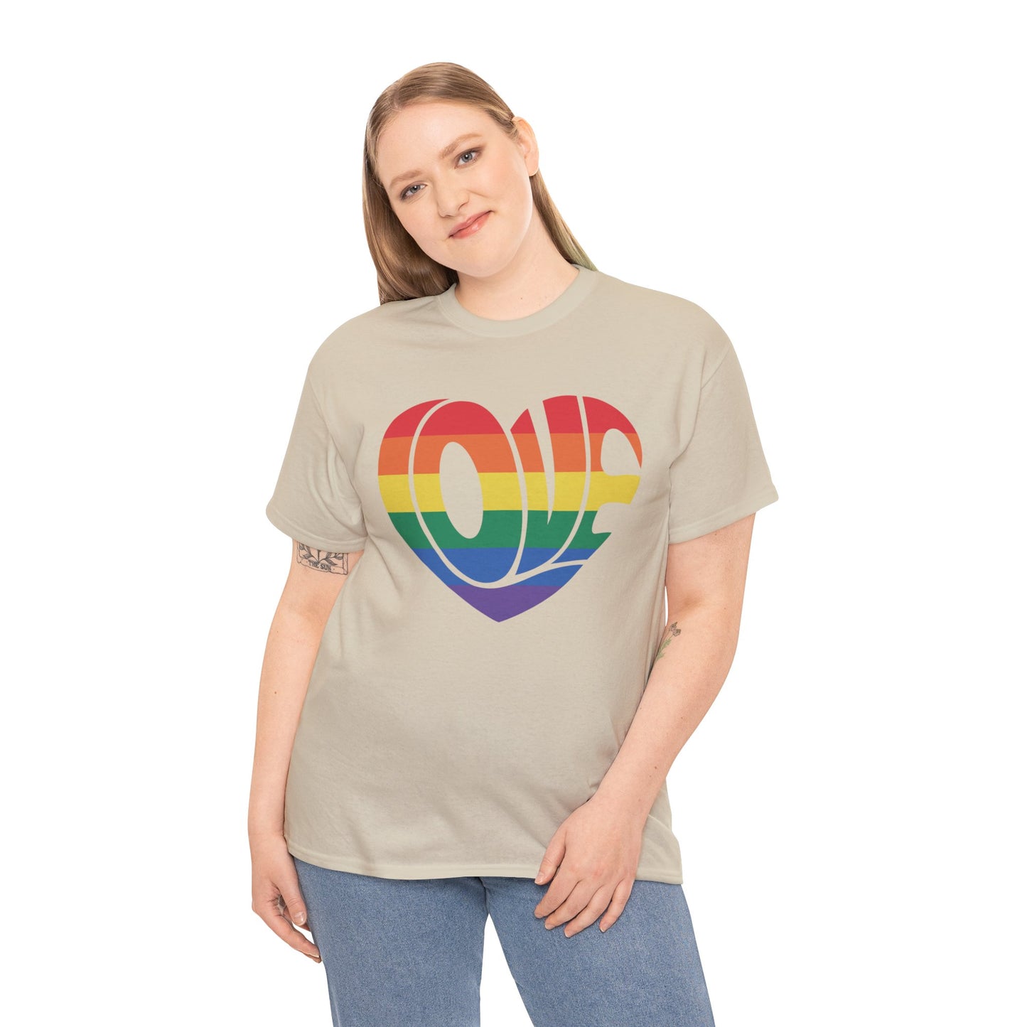 Pride Love Heavy Cotton Tee