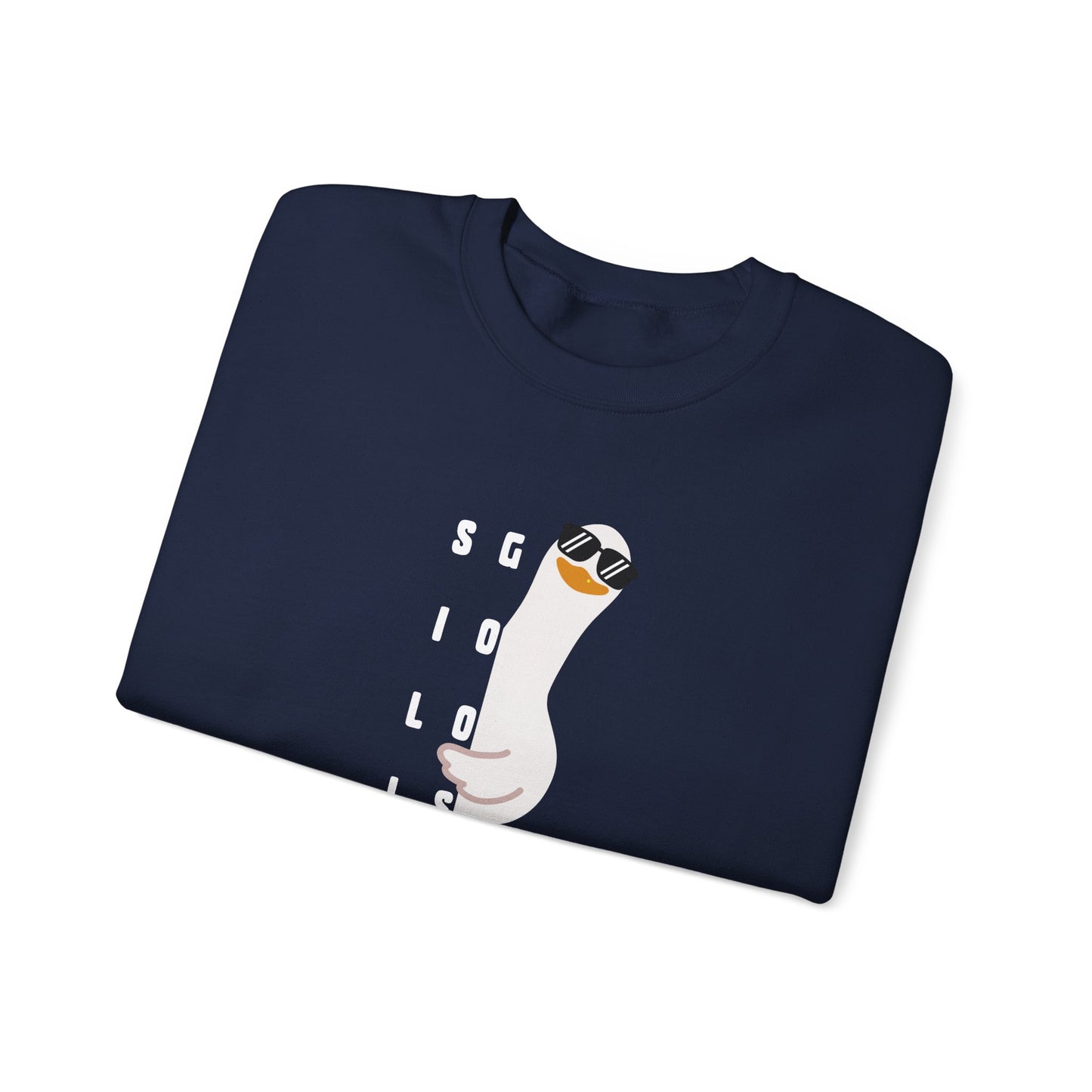 Cool Silly Goose Heavy Blend™ Crewneck Sweatshirt