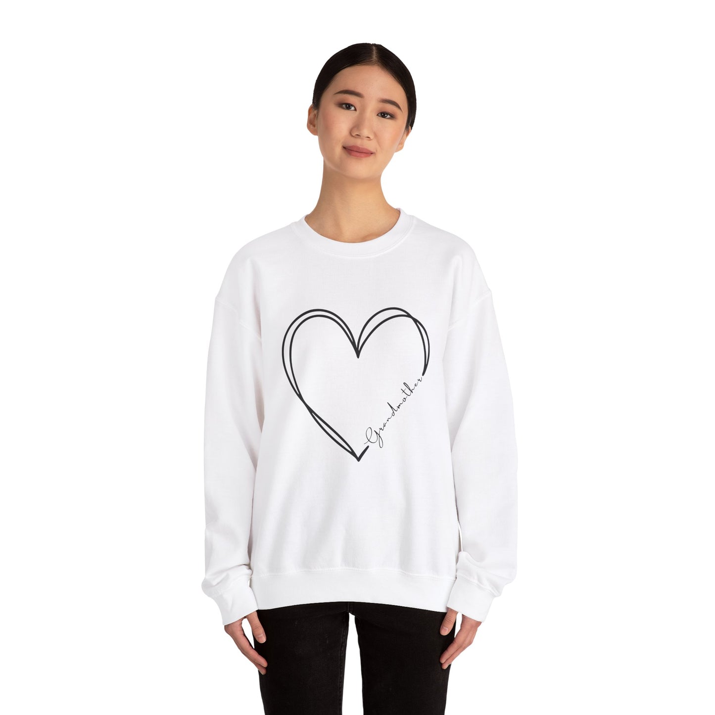Heart Grandmother Heavy Blend™ Crewneck Sweatshirt