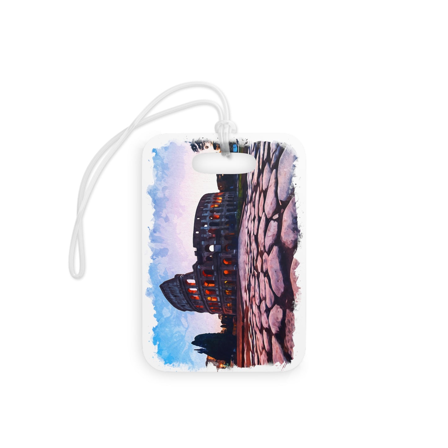 Colosseum Luggage Tags