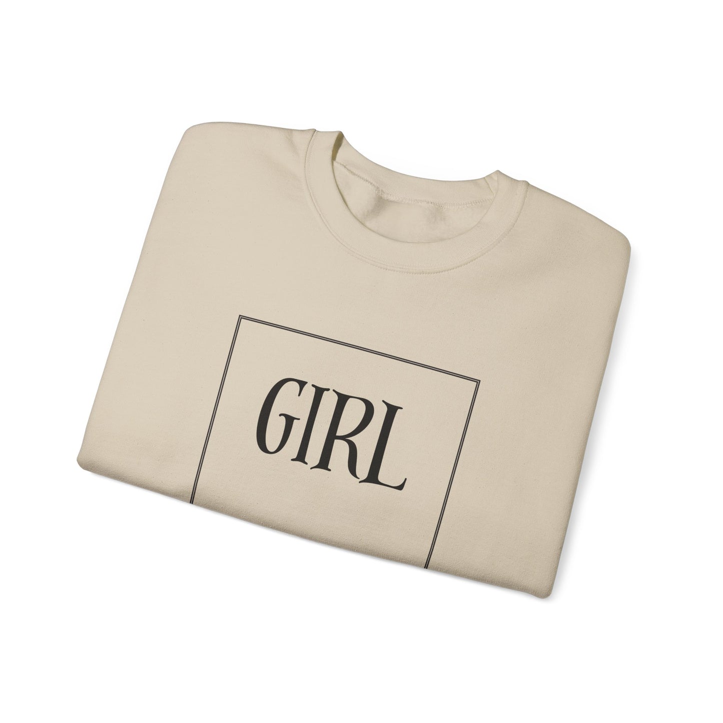 Girl Mom Heavy Blend™ Crewneck Sweatshirt