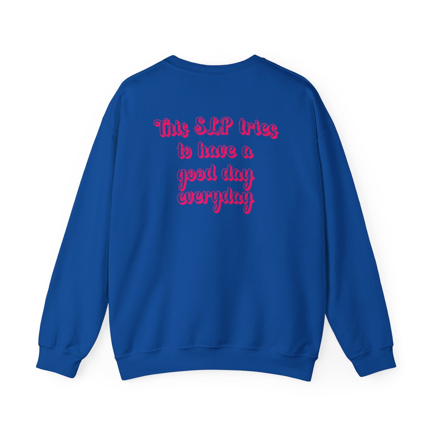 Pink and Bubbly Speech Therapist Heavy Blend™ Crewneck Sweatshirt
