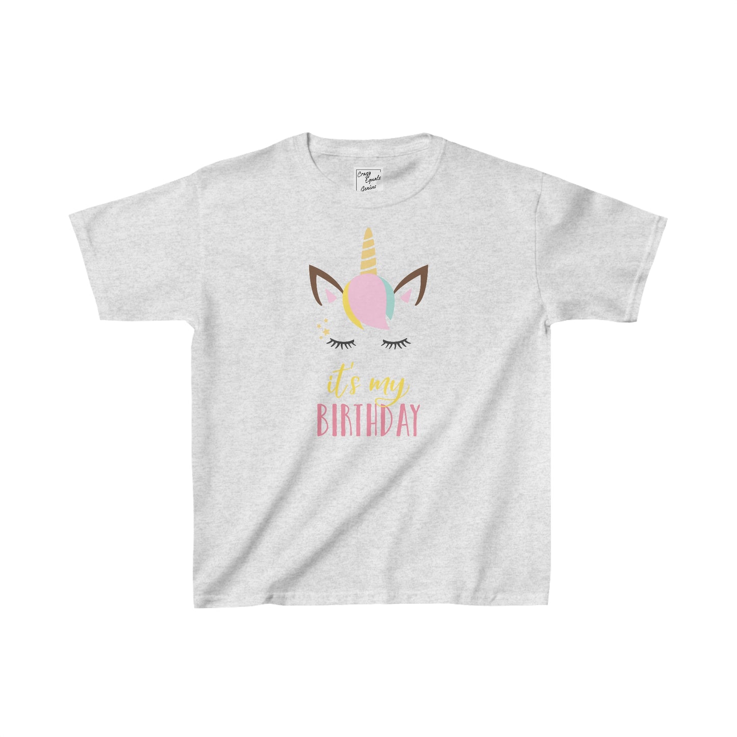 It's Birthday Unicorn Kids Heavy Cotton™ Tee