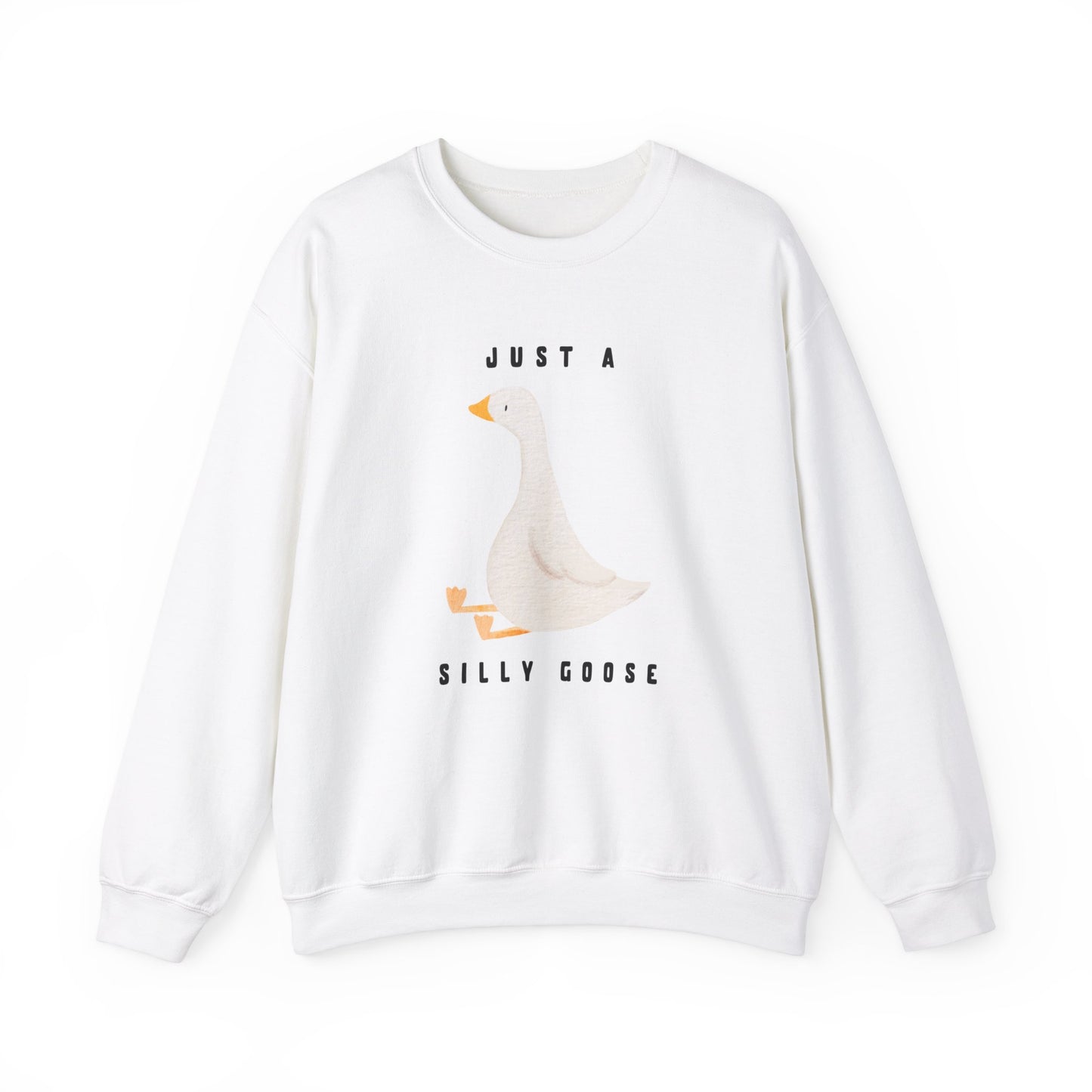 Just A Silly Goose Heavy Blend™ Crewneck Sweatshirt