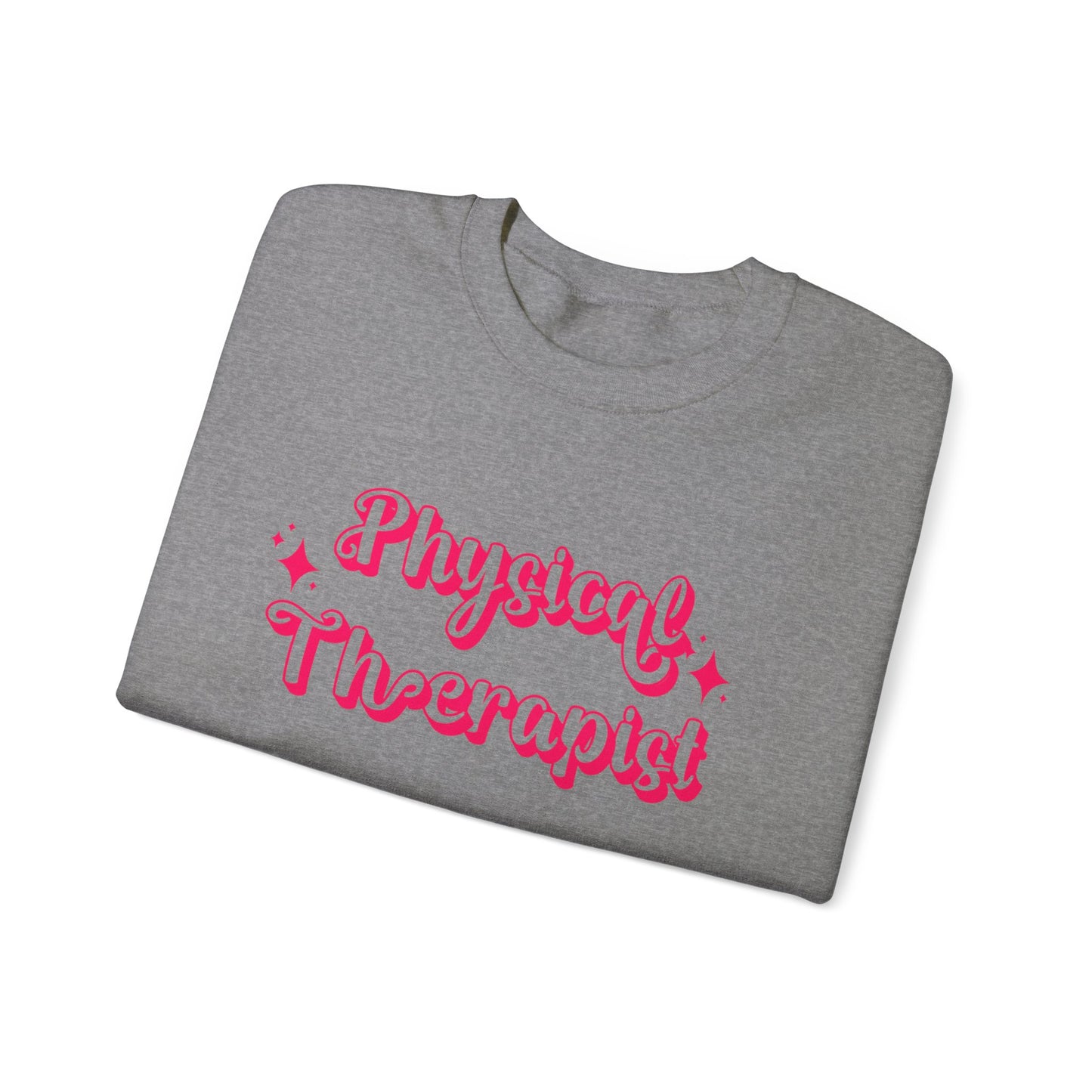 Pink and Bubbly Physical Therapist Heavy Blend™ Crewneck Sweatshirt