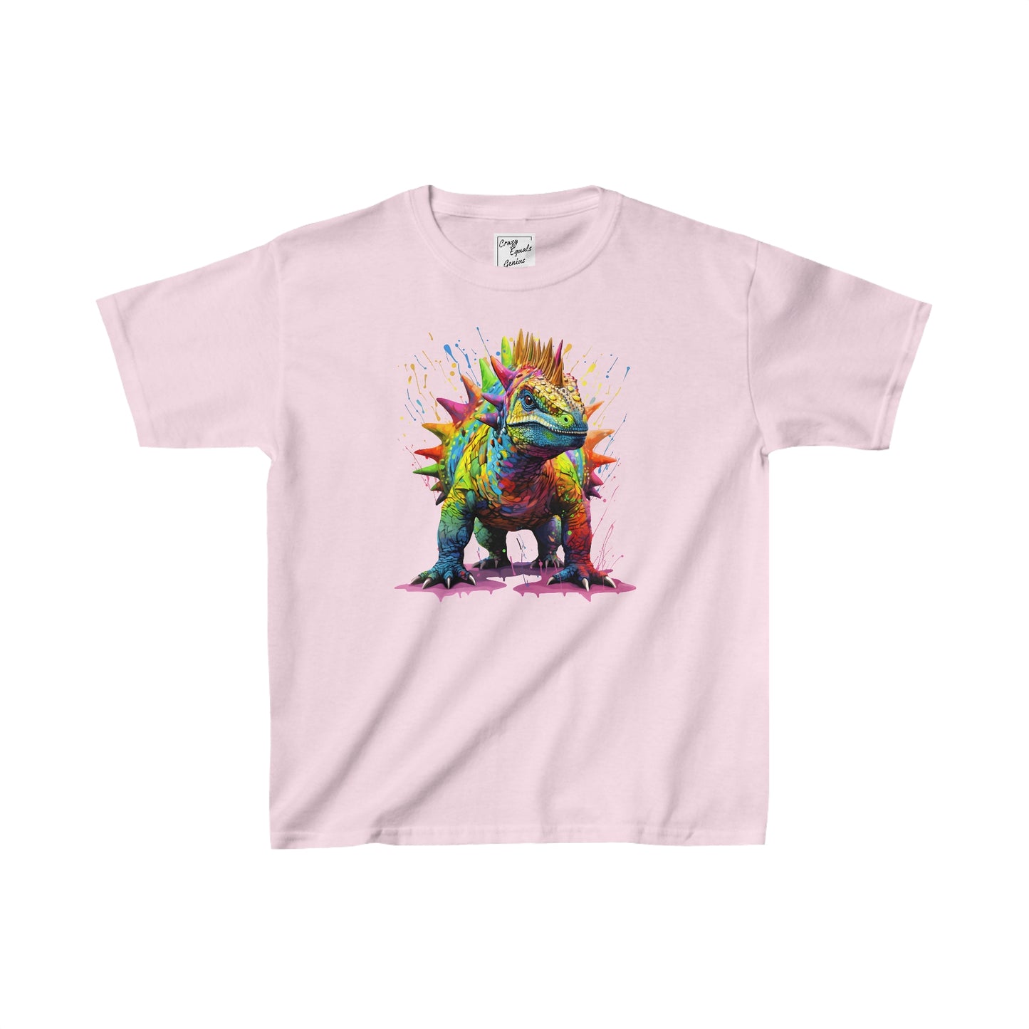 Watercolor Stegosaurus Kids Heavy Cotton™ Tee