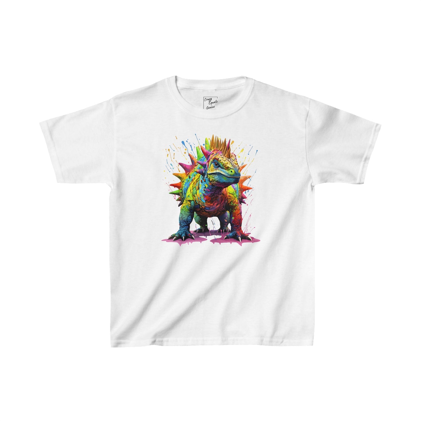 Watercolor Stegosaurus Kids Heavy Cotton™ Tee