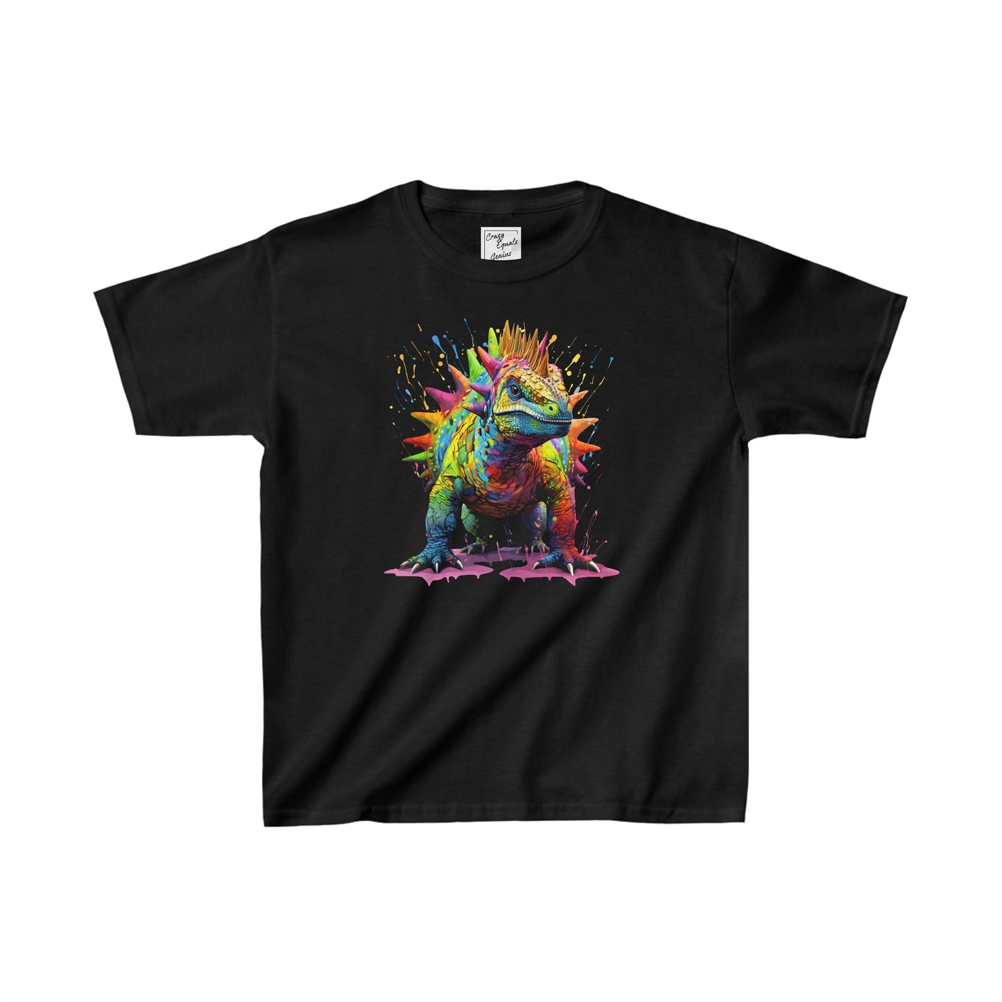 Watercolor Stegosaurus Kids Heavy Cotton™ Tee