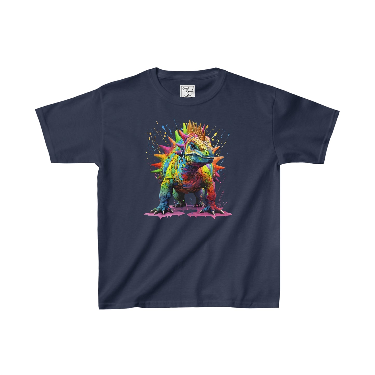 Watercolor Stegosaurus Kids Heavy Cotton™ Tee