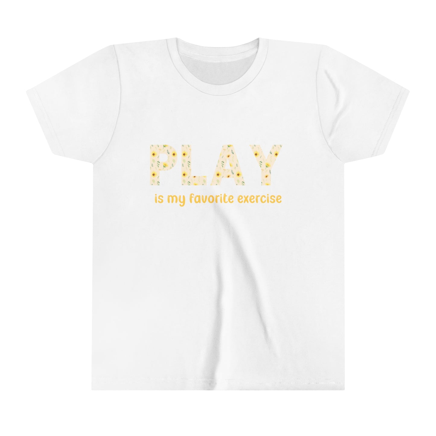 Kids Play Is My Favorite Exercise Short Sleeve Tee