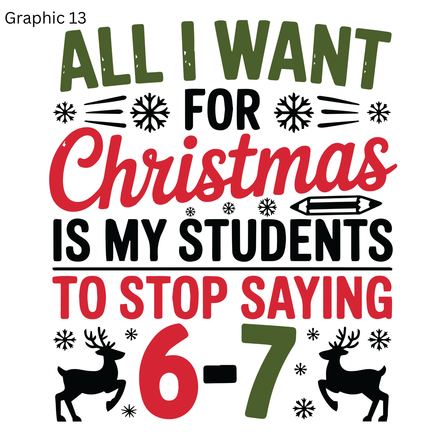 Graphic Christmas T-Shirts