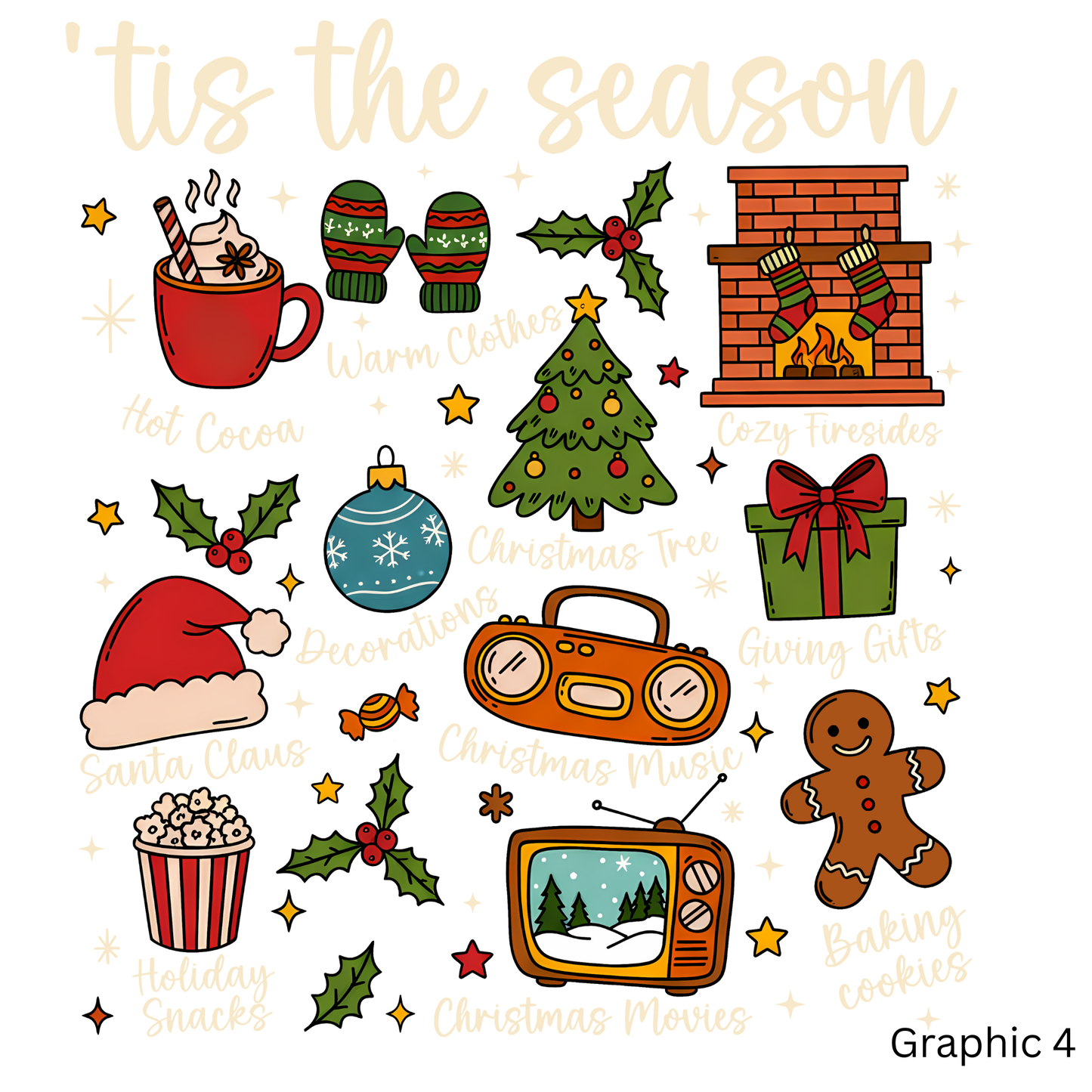 Graphic Christmas T-Shirts