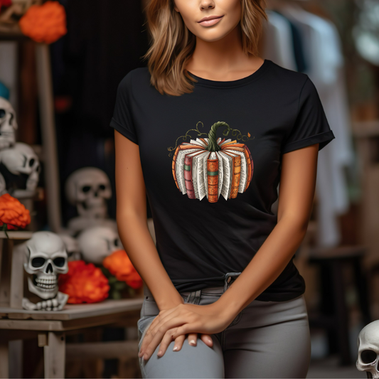 Pumpkin Book T-Shirt