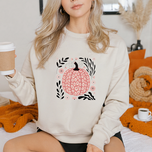 BoHo Pumpkin Crewneck